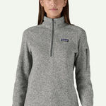 Patagonia Women’s Gray Better Sweater 1/4 Zip Size Medium Photo 0