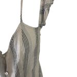 Volcom Women's Size Small Blue Winding Roads Babydoll Coastal Midi Dress Photo 5