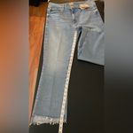 NWT MOTHER jeans Insider Crop Step Frey Limited Edition Wash Size 34 Photo 8
