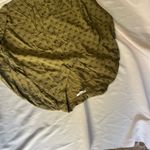 O'Neill  Green Long Sleeve Notched Collar Blouse Photo 4