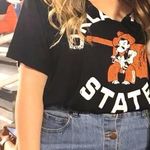 Jean Skirt Blue Size 4 Photo 0