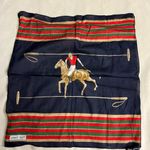 Ralph Lauren RARE Equestrian Silk Scarf – Made in Italy – Polo Rider Print Photo 2