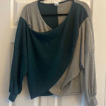 Sew‎ In love color block ribbed sweater size L Size L Photo 0
