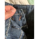 REWASH  Bermuda Shorts Size 7 Denim Dark Wash 9.5" Inseam Slash Pockets Low Rise Photo 7