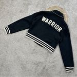 Spiritual Gangster Women's Warrior Heart Isla Jacket Crop Wool Blend in Black S Photo 6