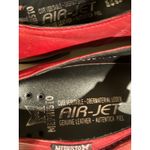 Mephisto Red Leather Mary Jane Block Heel Shoes Comfortable Womens 6.5 Size 9 Photo 3