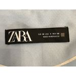 ZARA  Baby Blue Blazer Size 4 Photo 2