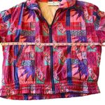 The La Costa Spa Vintage 80s/90s Multicolor Windbreaker Jacket S Unisex Pink Photo 5