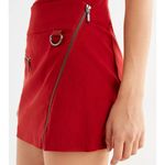 Silence + Noise Urban Outfitters rust color moto mini skirt size small Photo 2