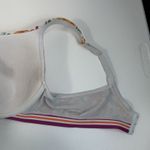 Cacique 42D Bra Boost Plunge Underwired Lightly Lined Cotton Blend Floral Womens Photo 9