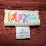 LuLaRoe  Ribbed Top Womens Large Stretch Casual Everyday Wear Short Sleeve Photo 1