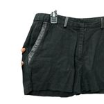Jenni Kayne  Linen Shorts Size 6 Black STYLE 31083144 Photo 9