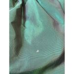 Vintage 80’s Black Velvet & Green Bubble Skirt with V Photo 8