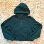 Lululemon Green Jasper Scuba Oversized Half-Zip Hoodie Photo 3