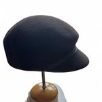 Sonoma brown felt wool newsboy cap with faux leather trim accessories Photo 2