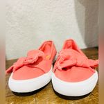 Rocket Dog  Clarita ballet flats in a peachy orange canvas material with a bow Photo 8