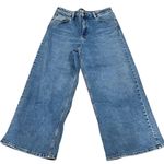 Lee Women's Wide-Leg Crop Jeans Blue Size 30 Photo 2