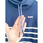 Vineyard Vines | Shep Mixed Stripe Top In Deep Bay | Blue White | Sz XS Photo 3