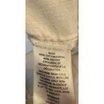 Caslon Embroidered Peasant Top Bohemian Blouse 3/4 Sleeve White Size S Photo 2