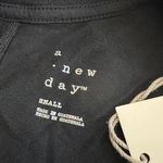 A New Day Women's Black Long Sleeve Crewneck T-Shirt - Size Small - NWT Photo 1