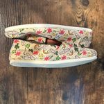 Toms CLASSIC BIRCH MULTI RAINBOW Slip-On Flats Aliens Bananas Cactus Size 8.6 Photo 4