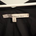 Rachel Roy RACHEL Black and Gold Bishop Sleeve Sundress Photo 1