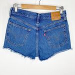 Levi's  501 Button Fly Cut-Off Shorts Women's Size 27 Festival Summer Denim Photo 2