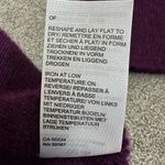 Saks 5th Avenue SAKS FIFTH AVENUE Purple Cashmere Sweater Size S Photo 7