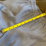 Monk & Lou Jogger Trousers Pants Straight Striped Pull On XS Beachy Coastal Blue Photo 6