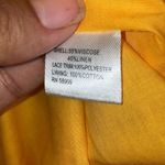 Antonio Melani 495.  sun yellow v neck Linen blend maxi dress size 4 Photo 9