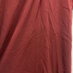 Pacific&Co  Red Belted Midi Dress Size Medium $825 Photo 2