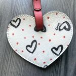 Coach Limited Edition Lugagge Tag Love Heart Collection Crayon Hearts Photo 2