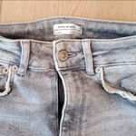 ZARA  Gray High Rise Skinny Jeans Photo 2
