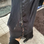 Cacique  Black intimate nightie chemise size large Photo 2