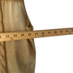 Designers Studio Vintage Size Small Western Leather Tan Cable Knit Vest Brown Photo 6