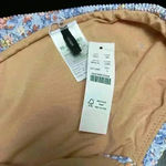 J.Crew  Small Scrunchie High-Cut Bikini Bottom Afternoon Floral Size Large NWT Photo 3