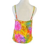 Jams World Vintage 90s  Tank Top Hawaiian Hibiscus Tropica Size XS Beach Summer Photo 2
