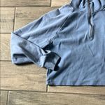 LA Hearts Blue Cropped Mock Neck Jacket Photo 2