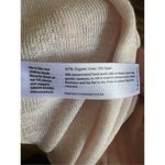 Eileen Fisher Organic Linen Blend Pale Pink Open Front Cardigan Womens Size L Lo Photo 3