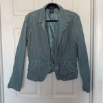 Rampage  Corduroy Tailored Blazer Blue Size XL Photo 1