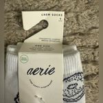 Aerie  White NYC New York Iconic Snack Foods Crew Socks Photo 2