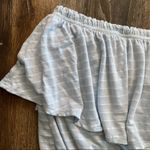 Abercrombie & Fitch Pastel Blue Striped Tube Top Size Small Photo 2