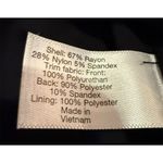 Lane Bryant  Women's Blazer Black Faux Leather Trim size 16 Photo 9