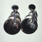 Sperry  Brand Chic Vintage Silver Tone Layered Earrings Photo 3