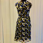 Sleeveless wrap around dress. Blue Photo 2