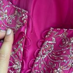 MARY's 3 Piece Pink Satin Prom Quincy Dress Set Photo 8