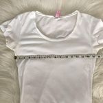 Tummy Ts Baby Girl White Maternity Tee Size M Photo 3