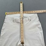 Time and Tru Jeans M 8/10 Womens Cream White Straight Leg Stretch High Rise Pant Size undefined Photo 2