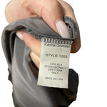 Karina Grimaldi 100% Silk Cowl Neck Blouse Short Sleeve Top Size Small Photo 5