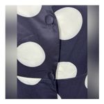 Faeriesty Navy Polka Dot Shirt Dress Ruffle Hem XXL Blue Photo 7